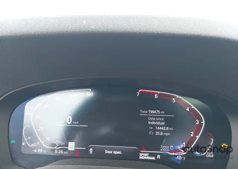 2020 BMW 530I z USA, uszkodzony, nr VIN WBAJR3C06LWW74109